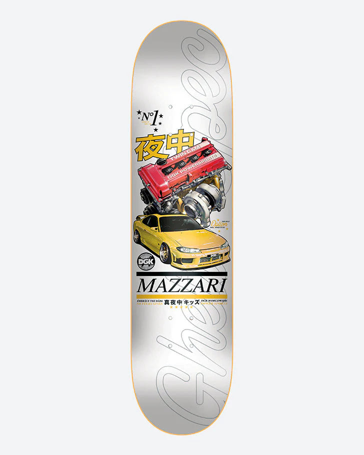 DGK Only Option Yellow Mazzari Deck-(8.38)