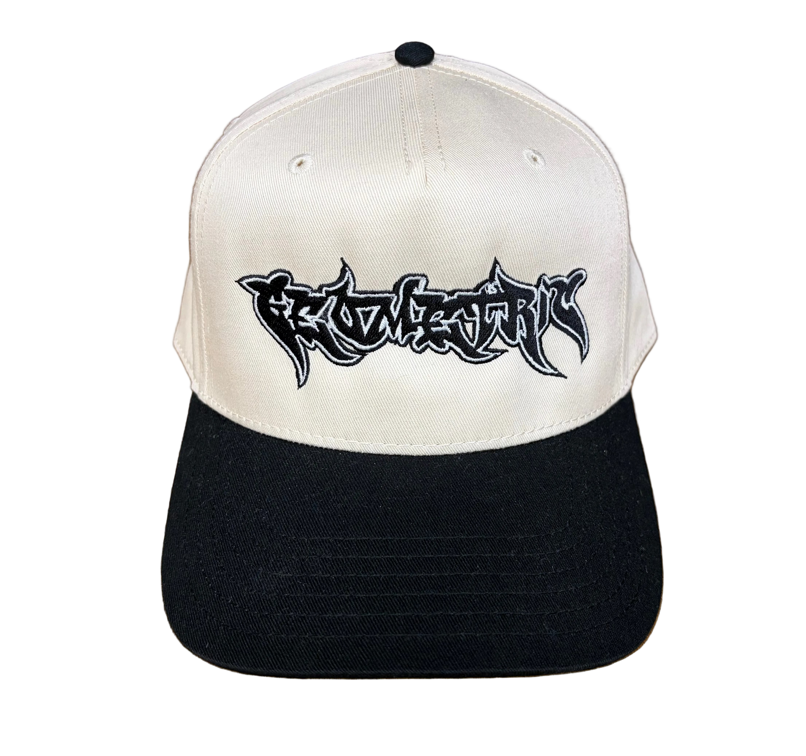 Geometric Tribal Hat - (Natural/Black)