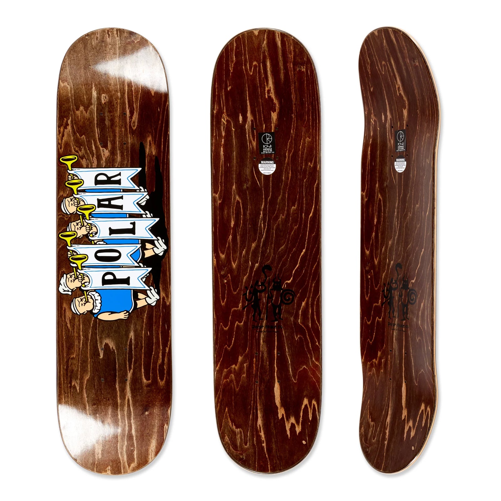 Polar Trumpets Team Deck - 8.5 Short