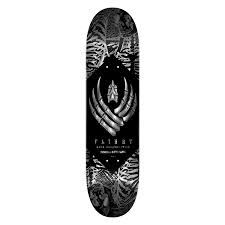 Powell Flight Skeleton Silver Foil Deck - 8.25